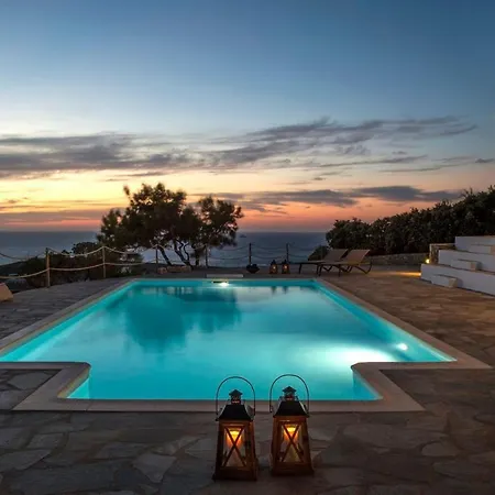 Villa Platinum Ocyrhoe Iii 4 Bedrooms Private Pool Fantastic Sea Views Parikia