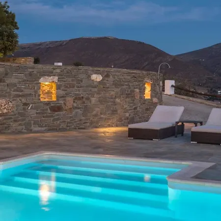 Villa Platinum Ocyrhoe Iii 4 Bedrooms Private Pool Fantastic Sea Views Parikia