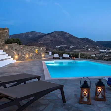 Villa Platinum Ocyrhoe Iii 4 Bedrooms Private Pool Fantastic Sea Views Parikia