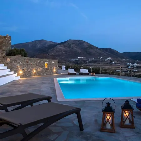 Villa Platinum Ocyrhoe Iii 4 Bedrooms Private Pool Fantastic Sea Views Parikia *