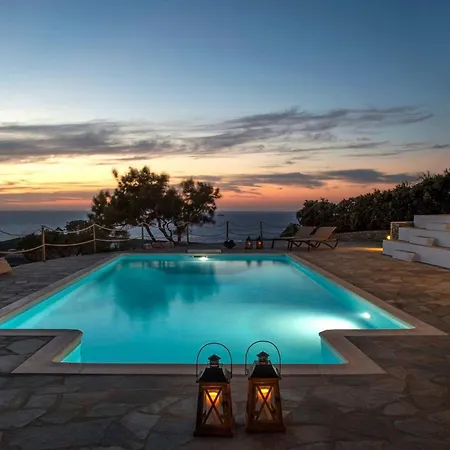 Platinum Ocyrhoe Iii 4 Bedrooms Private Pool Fantastic Sea Views Parikia * Páros